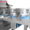 Línea de producción de galletas de chocolate de chocolate con dos funciones recién industriales Depositores Fortune Cookie Making Machine