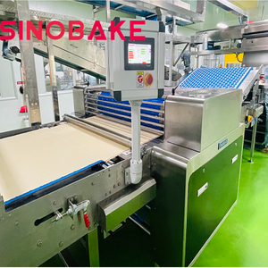 Capacidad de crema1500 kgs/h Pequeña línea de producción de galletas duras