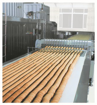 Automático Máquina de clasificación de galletas Profesional 1500 Apilador de ruedas de estrellas