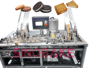 Sandwich Machine Automática Pequeña línea de producción de galletas duras