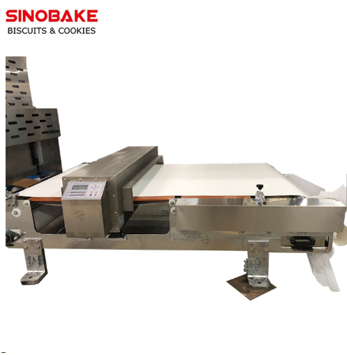 Detector de metal de precio de New Factory de Sinobake para la línea de producción de galletas