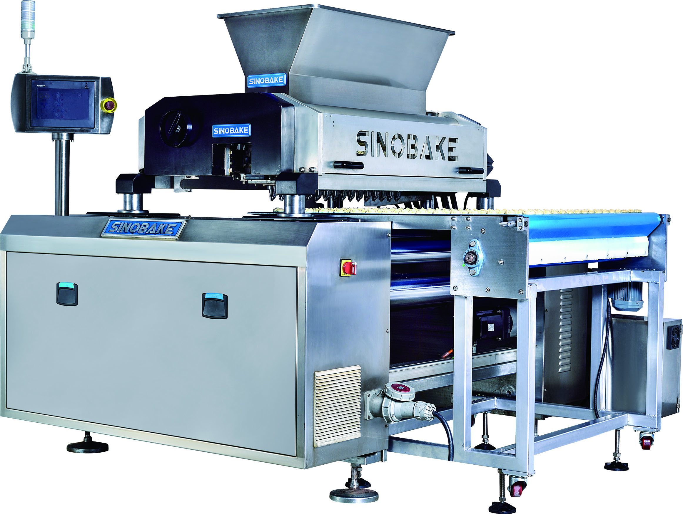 Máquina de fabricación de galletas de acero al carbono usado en crema