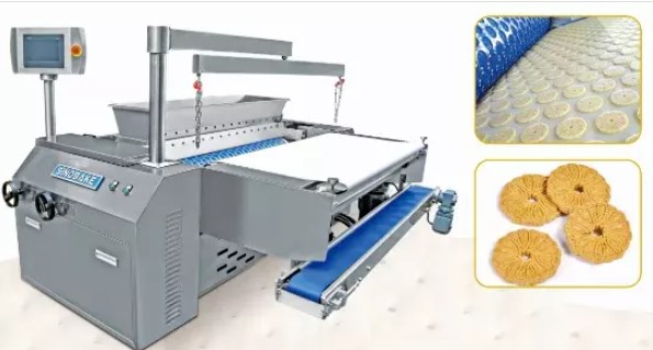Máquina de fabricación de galletas sólidas de soda de panadería
