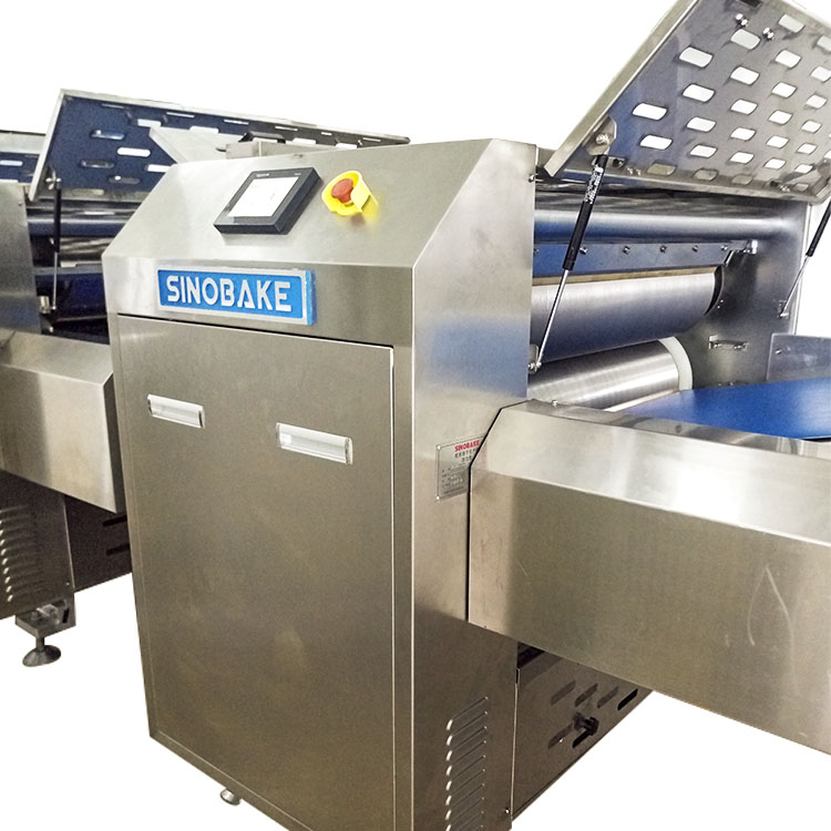 Sheeter automático de dos rollos para la línea de producción de galletas duras
